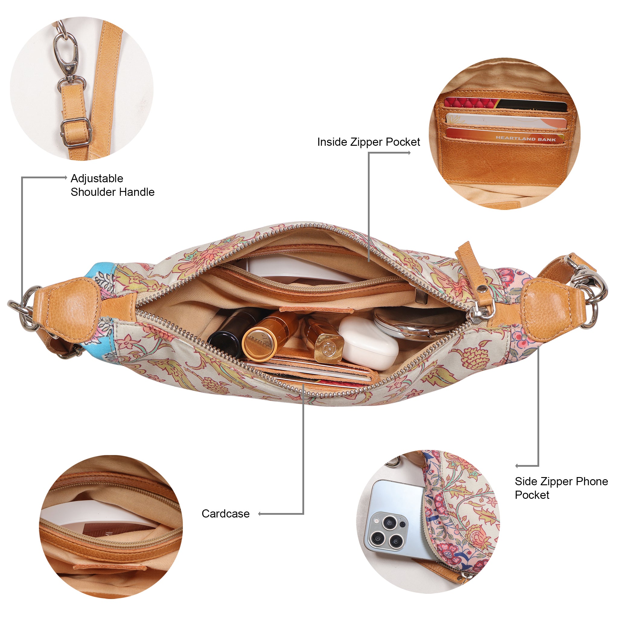 Crosby Leather Sling Bag - Image 37