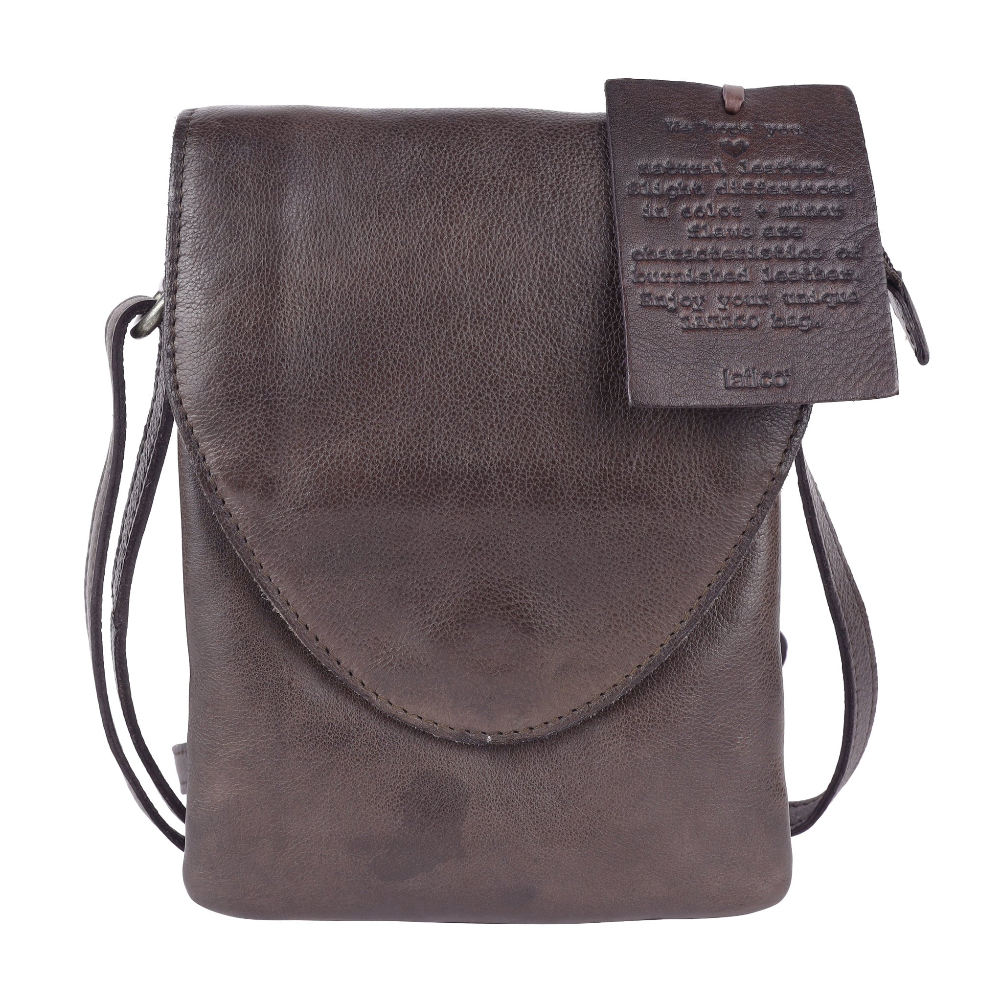 Pippa Leather Crossbody Bag - Image 9